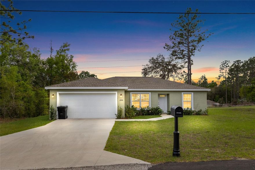 Welcome to 2700 W Rutland Dr in the heart of Citrus Springs—a growing and highly desirable community known for its peaceful setting, spacious homesites, and access to Florida’s beautiful Nature Coast. This residential property is situated on a generous lot size typical of the area at approximately 0.23 acres, offering plenty of room for outdoor living, expansion, or added features. Located in Flood Zone X, this property is considered high and dry, meaning no flood insurance is typically required, adding long-term value and peace of mind.

The home itself reflects the quality construction common in Citrus Springs, typically featuring solid concrete block construction, a slab foundation, and a shingle roof, designed for durability and efficiency. You’ll find a functional layout with approximately 3 bedrooms, 2 bathrooms, and around 1,400+ square feet of living space, often including an open or split-bedroom floor plan, vaulted ceilings, and modern interior finishes that enhance both comfort and livability. Utilities in this area generally include septic systems and public water, along with electric service readily available, making it ideal for both full-time living or seasonal use.

Zoned PDR (Planned Development Residential), this property allows for site-built homes while maintaining the integrity and consistency of the neighborhood. One of the biggest advantages—no HOA fees, giving homeowners the flexibility to truly enjoy their property without restrictive rules or added costs.

The surrounding Citrus Springs community offers a laid-back lifestyle with access to the Withlacoochee State Trail, parks, tennis courts, a golf course, and nearby springs, rivers, and outdoor recreation—perfect for biking, boating, fishing, and enjoying Florida’s natural beauty. Conveniently located near Dunnellon and Crystal River, you’re just a short drive to shopping, dining, medical facilities, and the famous Gulf Coast waters.

Whether you're looking for a primary residence, a seasonal escape, or an investment opportunity, this property delivers the perfect blend of affordability, location, and freedom in one of Citrus County’s most steadily growing areas.