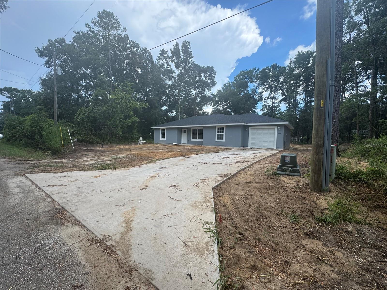 Under Construction. New spacious Stucco exterior frame home at an affordable price! Split plan three bedroom / two bathroom with attached finished one car garage that is equipped with a garage door opener. The kitchen offers Granite counter tops with upgraded cabinets. Stainless steel appliance package which includes the range, microwave, dishwasher and refrigerator. Porcelain tile throughout, Ceiling fans and more. Great location to shopping, activities, medical facilities and restaurants.