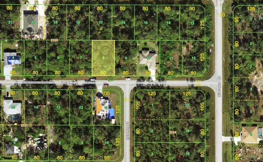 Standard sized lot located in Port Charlotte
