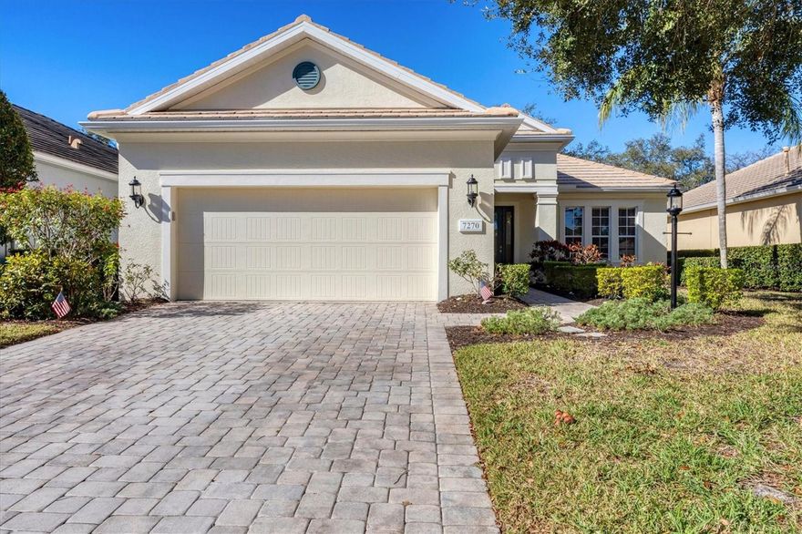 Some homes are simply built, while others are truly cared for, and this meticulously maintained, one-owner Neal Communities residence is a wonderful example of thoughtful ownership and pride. Located within Lakewood Ranch Golf Country & Club, this home offers a peaceful and refined setting with tranquil pond views and lush, mature landscaping that creates a sense of privacy and calm the moment you arrive. An expansive foyer provides a true sense of arrival, seamlessly transitioning into the main living spaces, where 10-foot ceilings throughout and abundant natural light give the home an open, welcoming feel that is both comfortable and elegant, ideal for everyday living and entertaining alike. The gourmet kitchen features gas cooking, LG Profile appliances, timeless cabinetry, and a butler’s pantry that adds both function and subtle sophistication while seamlessly connecting the kitchen and formal dining room. The flexible layout includes a private den and a split-bedroom design that offers comfort and privacy for both owners and guests. The primary suite is a true retreat, featuring two walk-in closets and a spacious en-suite bath designed for relaxation. Step outside to the screened lanai and enjoy year-round outdoor living with a heated saltwater pool overlooking serene pond views, where Florida’s natural beauty creates a peaceful, ever-changing backdrop and gorgeous sunsets. Beyond the home, the neighborhood is walkable and inviting, featuring gorgeous golf course views, tree-lined streets, and shaded pathways ideal for walking, biking, and enjoying the natural surroundings. Recent updates include a newly resurfaced pool, rescreened cage, freshly painted lanai, recently pressure-washed roof, and a freshly painted garage. Every detail reflects care and attention, offering peace of mind for the next owner. Floorplan is the Morning Sun. Residents enjoy living in Lakewood Ranch Golf & Country Club. LWRCC amenity images are included for your reference, however, membership is not included with purchase of home. Memberships are available.