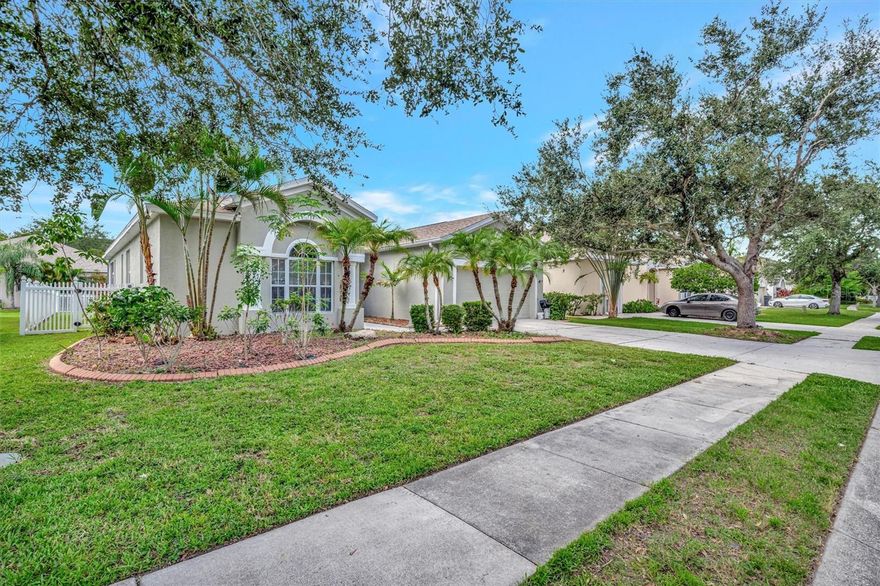 Come to see this beautiful Florida home in a nice and desirable area, very spacious 3 bedroom and 2 bathrooms. This Florida Style home shows an open concept layout, nestled within the Barrington Ridge Community. Residents enjoy exclusive access to a resort-style pool and playgrounds, an immaculate common area. Recent upgrades to this home include a NEW ROOF (2024), and NEW A/C (2020). Located in a low HOA community and NO CDD. EASY TO SHOW.