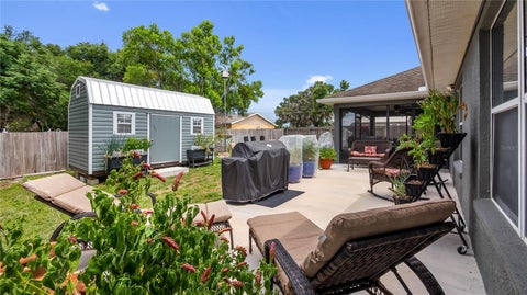 Tiny photo for 406 S Palm Avenue, Howey In The Hills, FL 34737 (MLS # O6416440)