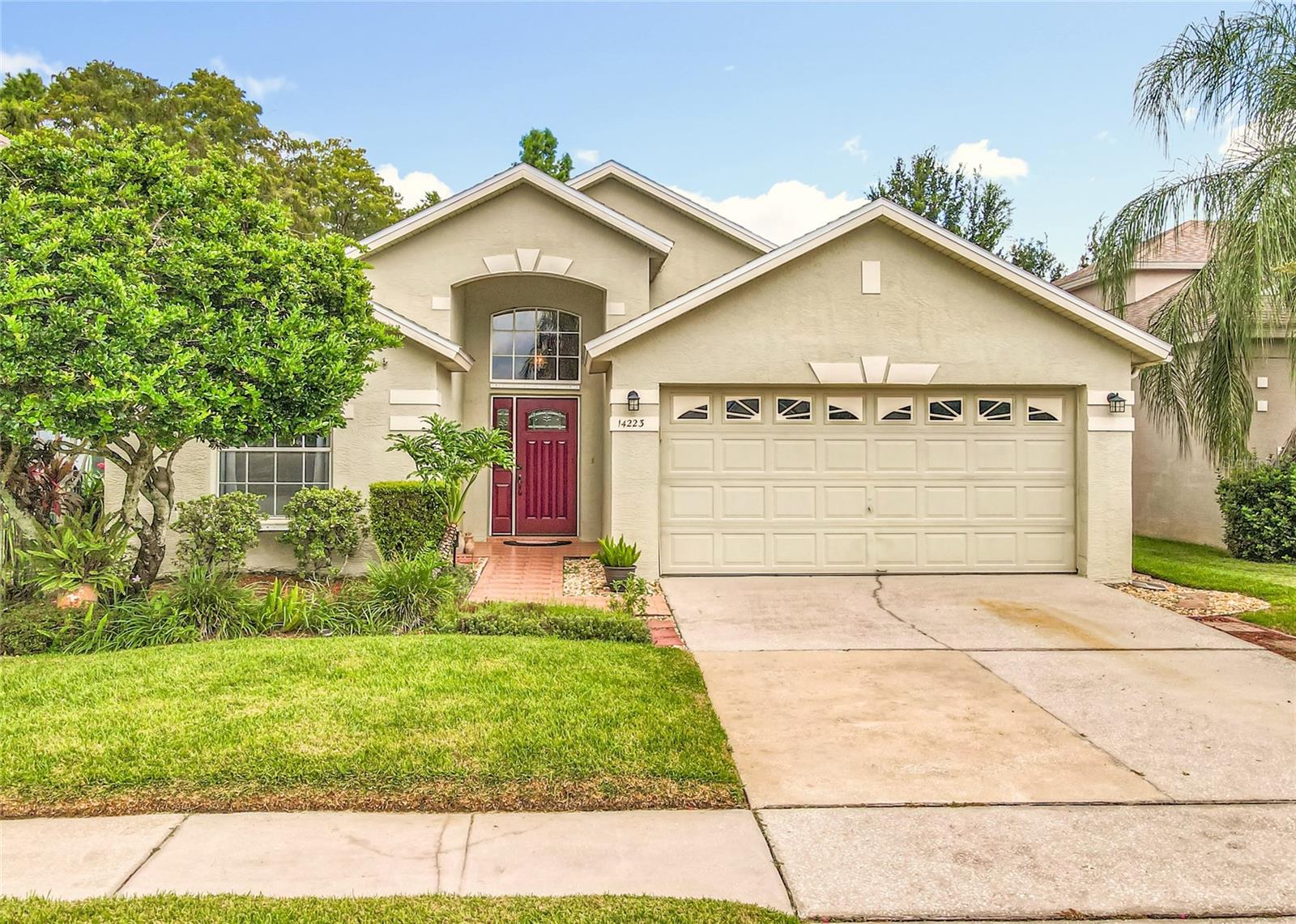 METICULOUSLY MAINTAINED HOME by ORIGINAL OWNERS WHO HAVE LOVED this HOME & NEIGHBORHOOD in sought after EASTWOOD. NOW IT'S YOUR OPPORTUNITY to MAKE THIS LOVELY MOVE IN READY HOME YOURS. IF YOU ARE LOOKING FOR a GREAT STARTER HOME or MAYBE IT'S TIME to DOWNSIZE, YOU MUST SEE THIS HOME. - OPEN FLOORPLAN with VAULTED CEILINGS, WOOD LAMINATE FLOORING IN MAIN LIVING AREA, SPLIT BEDROOM PLAN with 3 BEDROOMS 2 BATHS. BEDROOMS 2 & 3 ARE LOCATED in the FRONT & SEPERATED by the REMODELED GUEST BATHROOM The SPACIOUS PRIMARY BEDROOM has DOUBLE DOOR ENTRY, ROOM FOR DESK & EXERCISE EQUIPMENT, 2 WALK N CLOSETS , VAULTED CEILING & RELAXING ENSUITE with GARDEN SOAKING TUB, SEPERATE VANITIES, SEPERATE SHOWER. AS YOU ENTER THROUGH the ELEGANT NEW FRONT DOOR with SIDE LIGHTS, YOU will NOTICE WOOD LAMINATE FLOORS, UPDATED 6 INCH BASEBOARDS, SPACIOUS OPEN GREAT ROOM with DINING AREA & LARGE FRENCH DOORS to the COVERED SCREEN LANAI. The KITCHEN has BEAUTIFUL WOOD MAPLE CABINETS with CROWN MOLDING, PULL OUT SHELVES, LOTS OF COUNTER SPACE, RECESS LIGHTING, BREAKFAST BAR, PANTRY, ADDITIONAL EATING SPACE with BAY WINDOW & VIEW OF LANAI & CONSERVATION AREA. ALL KITCHEN APPLIANCES CONVEY, NEW GLASS TOP RANGE (2025), NEW REFRIGERATOR (2022), MICROWAVE & DISHWASHER - (NATURAL GAS is AVAILABLE to the HOME for RANGE, DRYER, HOT WATER HEATER IF DESIRED. ) The BACKYARD is ONE of the NICEST FEATURES with MANY PLANTS , LEMON & FLORIDA PEACH TREE, BACKS UP TO CONSERVATION with NO REAR NEIGHBORS, OFFERING A PEACEFUL RELAXING TIME on the 20 X 12 COVERED SCREENED PORCH/LANAI. GARAGE COMES with WORK BENCH, OPENER & REMOTE, EXTERIOR ENTRY KEYPAD, NEW ADDED SIDE DOOR & UTILITY SINK. NEW AC 2020, NEW ELECTRIC 50 GALLON HOT WATER HEATER 2017, ADDED RIVER ROCK WALKWAY FROM FRONT RIGHT SIDE to REAR of HOME, COMES with HURRICANE SHUTTERS & TRANSFERABLE TERMITE BOND THROUGH OCT. 2026. ** The BEAUTIFUL SOUGHT AFTER EASTWOOD COMMUNITY has CONSISTANTLY had ONE OF the TOP RATED ELEMENTARY SCHOOLS in 32828.
HOA DUES INCLUDE CABLE with HBO, HIGH SPEED INTERNET, COMMUNITY POOL, TENNIS/ PICKLE BALL COURTS, SEVERAL PLAYGROUNDS, BASKETBALL COURTS, BALL FIELD, COMMUNITY ACTIVITIES, & STORAGE AREA for BOATS & RV. SUCH a GREAT LOCATION, MINUTES FROM MAJOR EXPRESSWAYS 528, 408, 417, UCF, WATERFORD TOWNCENTER with SHOPPING, RESTAURANTS & MOVIE THEATRE, AROUND 35 MINUTES to BEACH & AIRPORT, 20 MIN to DOWNTOWN ORLANDO, & LAKE NONA AREA. A MUST SEE HOME - SCHEDULE A SHOWING TODAY.