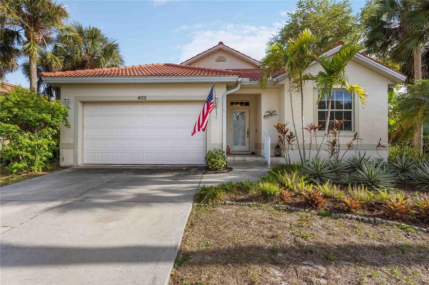 Recently taken off the market for renovations, this home is now refreshed, beautifully updated, and ready for you. Featuring a new barrel tile roof installed in October 2025, along with a history of no flooding, even during recent storms, this property offers both peace of mind and lasting value. Lake View Home with private dock in Nokomis, FL! Located in highly desirable Sorrento Cay, this elevated 3-bedroom, 2-bath, 2-car garage home offers peaceful lakefront living in a prime Nokomis location. The open floor plan features cathedral ceilings, abundant natural light, and an easy flow for both everyday living and entertaining. The kitchen offers a dinette area, recessed lighting, pantry, and ample cabinetry, all open to the main living space. The living and dining areas lead to a spacious screened and covered lanai with wide freshwater lake views, creating a seamless indoor-outdoor lifestyle. Step outside to your composite dock and enjoy the Florida sunshine, native wildlife, and tranquil setting. The primary suite includes a walk-in closet plus additional storage, along with an ensuite bath featuring dual sinks, a walk-in shower, and a private water closet. Two additional bedrooms provide flexibility for guests or a home office and share a full bath. Additional features include tile flooring in the main living areas, carpet in the bedrooms, an interior laundry room, and a spacious two-car garage. Surrounded by mature tropical landscaping and set within a well-maintained community, this home is ideally located just minutes to Nokomis Beach, Oscar Scherer State Park, waterfront dining, and offers easy access to I-75.

If you want, I can also give you a slightly stronger “buyer psychology” version that really leans into storm peace-of-mind ??