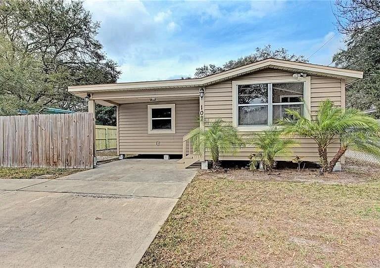 NO FLOOD ZONE! Welcome to this beautifully maintained home, perfectly situated in a quiet Largo neighborhood. Step inside to to discover hardwood floors that add warmth and character throughout the living spaces. The fully remodeled bathroom features a stylish double sink vanity, offering both functionality and modern flair. The kitchen boasts stainless steel appliances, plenty of cabinet space and a functional layout perfect for everyday living and entertaining. Major upgrades include a new HVAC system (2023), a new water heater, and a newer roof (2015)- providing long term value and energy efficiency. Don't miss your chance to own this charming home just minutes from parks, shopping, and Gulf beaches. Schedule your showing today!