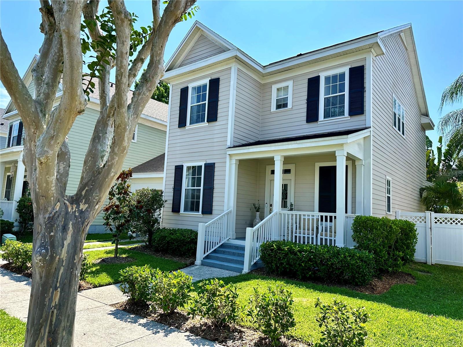 Live where the magic happens in this beautifully updated single-family home located in the heart of Celebration, Florida—the iconic town designed by Disney! This 3-bedroom, 2.5-bathroom charmer is packed with modern upgrades and surrounded by small-town charm. Inside, you’ll love the high-end kitchen featuring updated appliances, plank flooring, sleek cabinetry, and designer lighting that sets the tone for contemporary living. The home boasts a newer roof, AC, and water heater, giving you comfort and confidence in your investment.
Step outside to a private, fully fenced backyard with a stunning paver patio—perfect for grilling out or relaxing under the stars. An attached garage provides added convenience and storage. Whether you're sipping coffee on your patio or hosting friends indoors, this home is the perfect place to unwind and entertain.
Located just minutes from all of Orlando’s top attractions, Celebration offers a lifestyle like no other. Enjoy access to 24 miles of scenic walking and biking trails, picturesque parks, community pools, a championship golf course, and a vibrant town center filled with shops, restaurants, and entertainment. Celebration also features top-rated schools, churches, a hospital, and year-round community events that make this neighborhood feel like home from day one.
This is more than just a home—it’s a lifestyle filled with charm, community, and a touch of magic. Don’t miss your chance to own a piece of this storybook town!