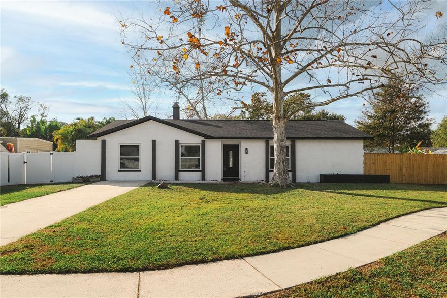 The beautiful property 4- spacious bedrooms, 2 full bathrooms with am open floor plan that seamlessly connects the living and dining and kitchen areas, ideal for family gatherings or entertaining guests, located in a perfect neighborhood that you've been searching for!Dead-end street in the Las Brisas community with coveted Bloomingdale. Its prime location offers easy access to parks, schools. schools, shopping, markers, and easy access to i4, and the 75.

The oversized primary suite serves as a tru retreat with a closet and en suite bath. Three additional large bedrooms has plenty of storage and share a well-appointed full bath. The main floor features elegant formal living and dining spacesprivate fenced yard, perfect for outdoor activities or relaxation, Step inside to find brand-new laminate flooring, no carpet here.

The ROOF was completely replaced in 2025. The HVAC maintenance in 2025, All windows were replaced in 2025, The flooring, kitchen, bathroom, appliances kitchen was replaced Nov 2025. The side of the home was newly painted Nov 2025. Not a flood zone, no flood insurance needed.

This perfect home is waiting for a family looking for comfort and a great location. With its modern kitchen, spacious and bright rooms, bathrooms with elegant finishes, and a private enclosed patio that can be used as a vacation car park or simply for family enjoyment.It won't be here for long, so order your showing today.