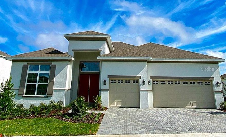 Enchanting newly built home in Avalon Ridge with a private pool, located in one of the most desirable areas of Winter Garden. This beautiful residence has been thoughtfully designed and features 4 bedrooms with carpet flooring, 3 full bathrooms, and a perfect blend of modern space, functionality, and elegant finishes.

The living area features sliding glass doors that open to the outdoor space and private pool, creating the perfect setting for entertainment and relaxation. The spacious living room flows seamlessly into a large kitchen equipped with modern cabinetry, stainless steel appliances, elegant countertops, and a generous center island.

The primary suite offers a spacious bathroom with dual sinks, a large walk-in closet, and a comfortable walk-in shower. The three additional bedrooms provide plenty of space for family members or guests.

The three-car garage offers ample room for vehicles, storage, or even a workspace.

Ideally located in a rapidly growing area, just minutes from major highways, shopping centers, restaurants, and top-rated schools.

Don't miss this opportunity—schedule your showing today!