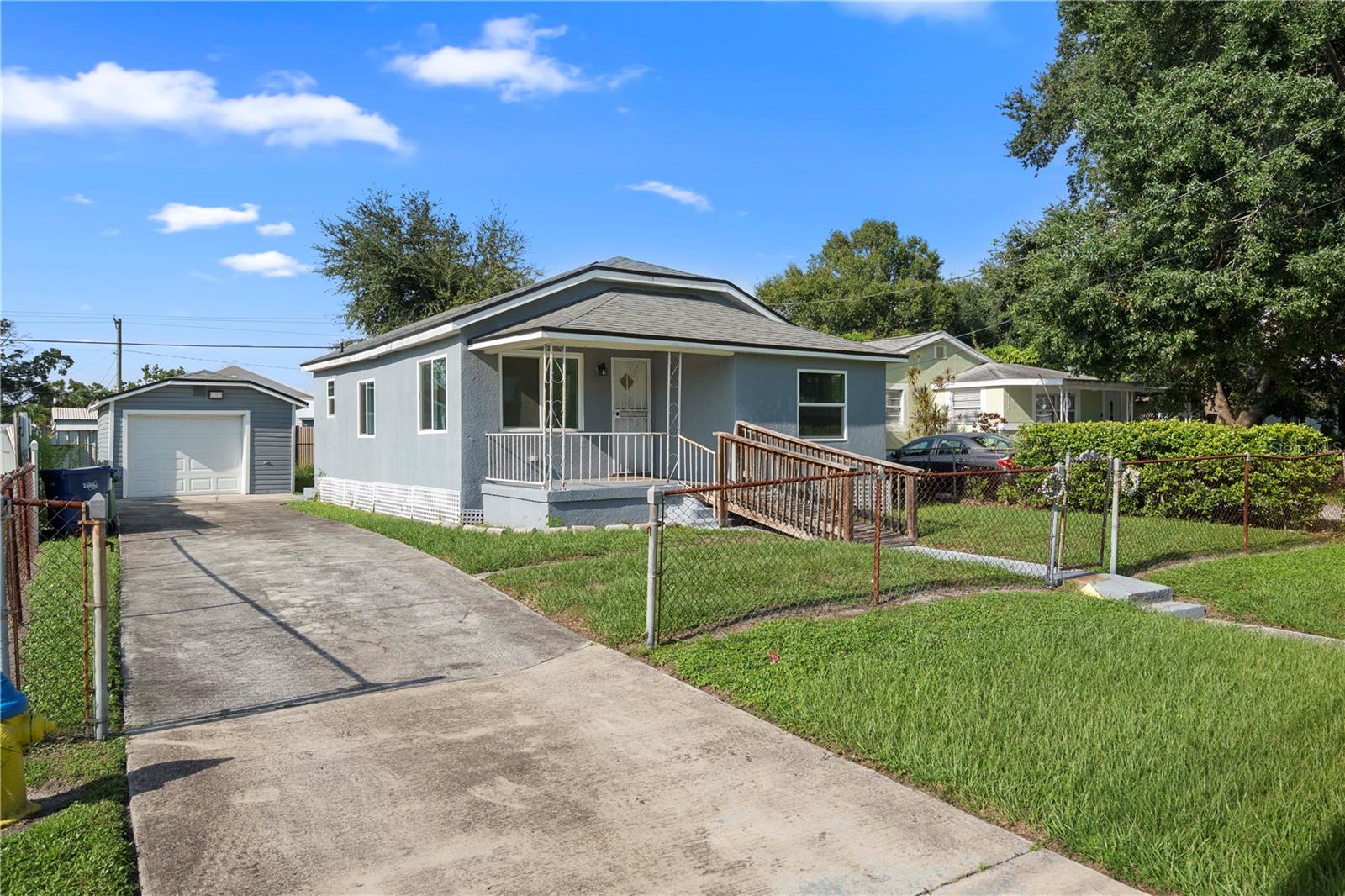 Renovated in 2021 and move-in ready! This stylish 2-bedroom, 1-bath rental in the heart of Tampa offers the perfect mix of comfort, convenience, and location. Step into a bright, open living space with updated flooring and a functional layout. The kitchen features plenty of cabinet space and modern appliances. Both bedrooms are generously sized with great closet space, and the bathroom is fresh, clean, and easy to maintain. Outside, enjoy a great backyard space perfect for relaxing, entertaining, or enjoying Florida’s sunshine. Washer and dryer are included (not just hookups!) and garage parking adds even more convenience. Minutes from Midtown, Raymond James Stadium, downtown Tampa, I-275, and the airport, this home puts you close to everything. Don't miss your chance to live in a freshly updated home in one of Tampa's most central spots!