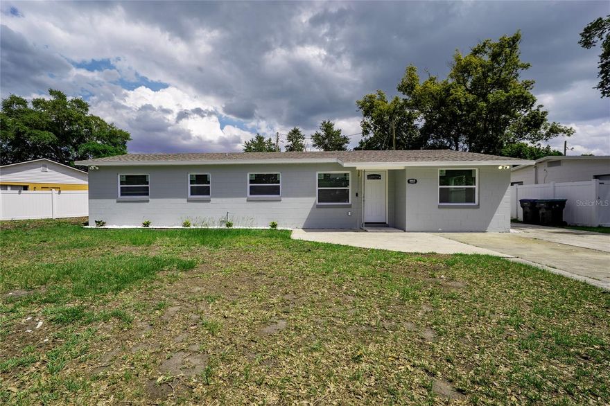 Beautifully renovated 4-bedroom, 4-bathroom block home. This spacious property features tile flooring throughout, a stunning new kitchen with elegant marble countertops, Tile flooring and modern upgrades throughout the home. Major improvements include a brand-new roof installed in 2025 and updated electrical completed in 2026, new AC and water heater (2025), offering peace of mind for years to come.

The flexible layout provides incredible potential for a variety of living arrangements, including the possibility of creating an attached in-law suite or future ADU setup, making this property ideal for homeowners looking for additional space or investors seeking strong rental income opportunities.

Enjoy a generously sized backyard with plenty of room to create the outdoor space of your dreams, whether it’s for entertaining, gardening, or future projects.

Conveniently located approximately 5 minutes from Orlando International Airport and close to major highways, shopping, dining, and entertainment.

Perfect for first-time homebuyers, growing families, or investors looking for a versatile income-producing property in a highly desirable Orlando location. Schedule your showing today!