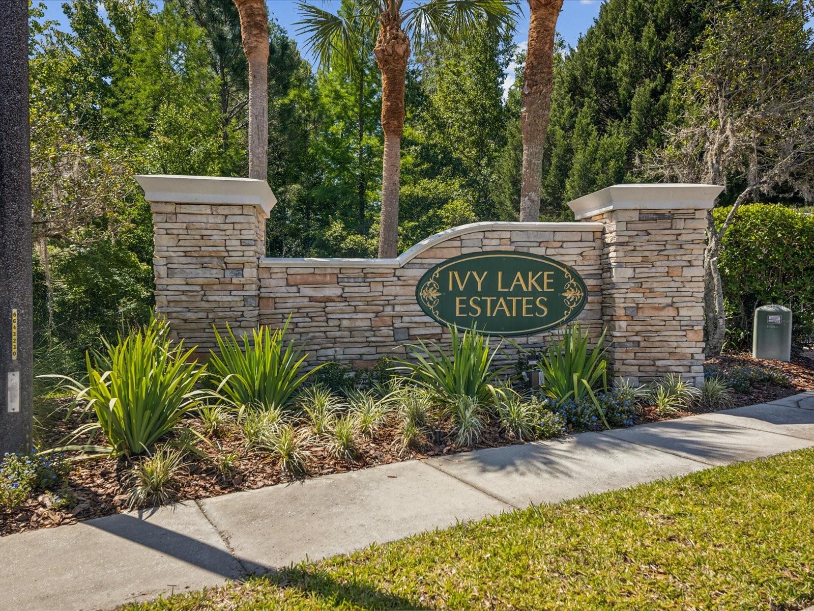 IVY LAKE ESTATES - Residential