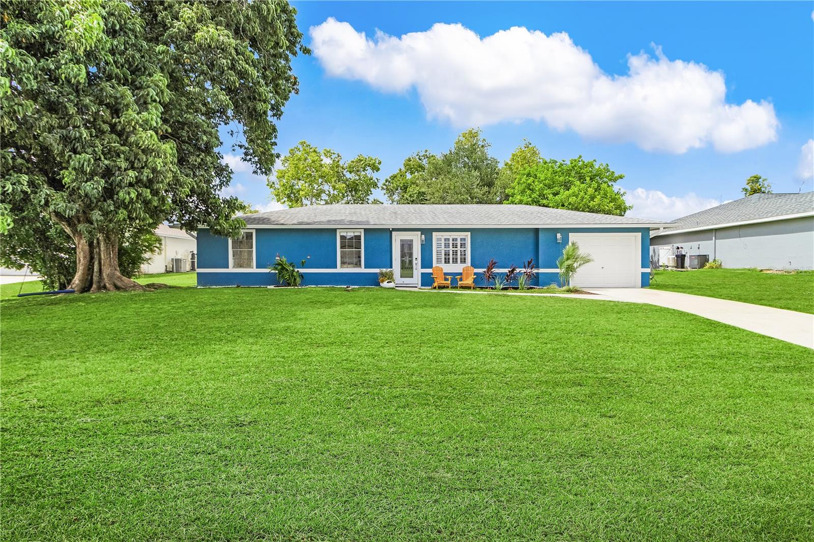 Set on a rare .46-acre double lot, this fully renovated home offers endless potential! Fully redesigned inside and out, this home delivers comfort, craftsmanship, and room to grow. The open layout flows easily from the bright, designer kitchen, finished with quartzite countertops and soft-close shaker cabinetry, to spacious living and dining areas overlooking the pool.
The floor plan offers privacy for both family life and work-from-home days, while the spa-like primary suite impresses with a soaking tub inside a glass-enclosed shower. Every major system, HVAC, plumbing, and electrical, has been newly updated for peace of mind.
Step outside to your own private retreat. The resurfaced pool, new tile and coping, re-screened lanai, and lush fenced yard create the perfect backdrop for relaxed Florida living. A detached three-car garage and extended driveway provide ample space for hobbies, storage, boats, a guest house, or to subdivide and sell without any HOA restrictions.
Highlights
Fully renovated inside & out
Hardwood & porcelain tile floors throughout
New HVAC, plumbing, and electrical
Spa-inspired primary bath with soaking tub
Resurfaced pool & new vinyl fencing
Detached 3-car garage/workshop
Oversized .46-acre double lot