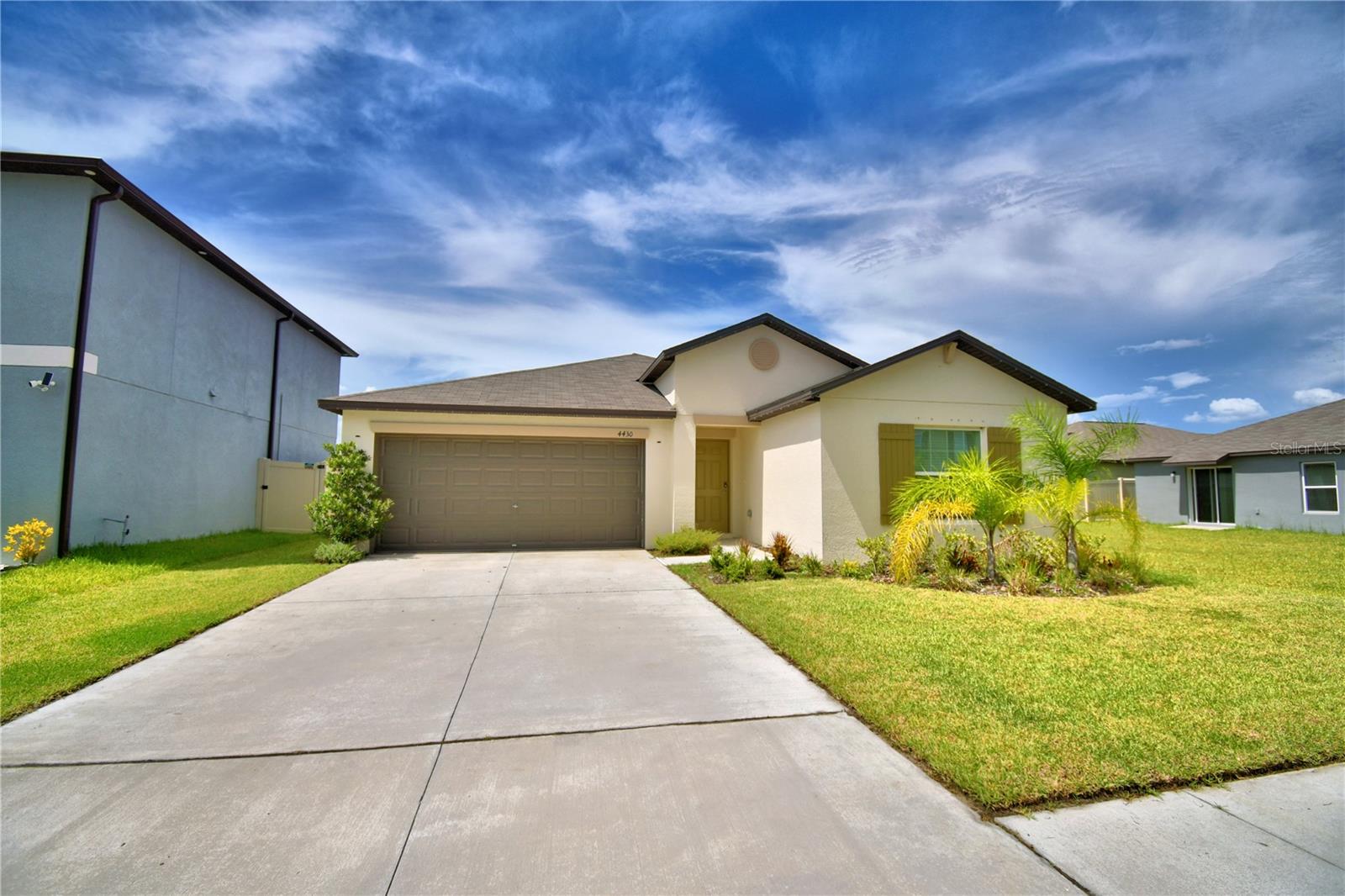 Now available for lease! This beautiful single-story home at 4430 Trotters Way offers a perfect blend of comfort and functionality. Featuring 4 bedrooms and 2 bathrooms, the home boasts an open floorplan that seamlessly connects the family room, dining nook, and kitchen?ideal for both everyday living and entertaining. The layout provides convenient access to the rear patio, creating a natural flow between indoor and outdoor spaces.
The owner's suite is thoughtfully separated from the three secondary bedrooms, offering privacy and a spa-like private bathroom designed for peaceful, shared living. Located in a quiet neighborhood with easy access to I-4, shopping, dining, and schools, this home is a must-see for anyone looking for quality and convenience in Lakeland. Background check $30 for each person over the age of 18. Application fee $75. 2 pay stubs for each job and 2 bank statements for each account. See attached rental application and move in, move out form.