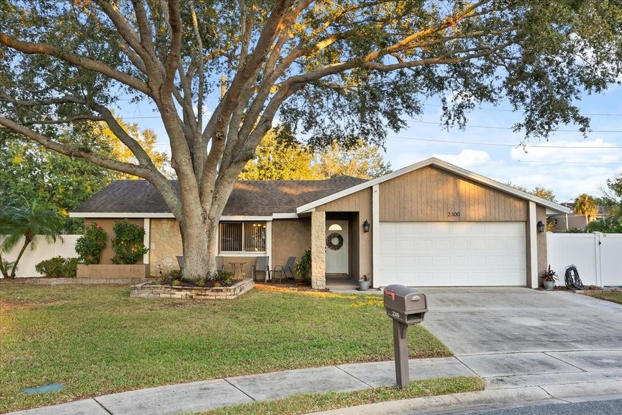 Welcome to 2300 Stepping Stone Ct — a well-maintained 3-bedroom, 2-bath pool home located on a quiet cul-de-sac 1/4 ACRE lot in the heart of Orangewood Village, just minutes from SeaWorld, Universal Studios, Disney, and the Florida Turnpike. This move-in-ready home features an open, unscreened in-ground pool set on a spacious lot with green space, perfect for entertaining and enjoying Florida living.

Inside, the split floor plan offers privacy and functionality, with vaulted ceilings in the main living area and an upgraded kitchen featuring granite countertops and a center island. A bonus game room or secondary living space provides flexibility for a media room, home office, or additional lounge area.

Major updates include a roof approximately 8 years old and a hot water heater replaced 3 years ago. Enjoy the benefit of an Optional HOA With its prime location near Orlando’s top attractions, shopping, dining, and major highways, this home offers outstanding lifestyle and investment potential.