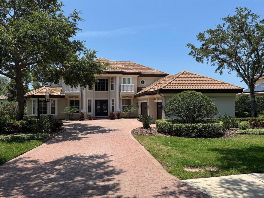 Golf course home on 6th Fairway of the Innisbrook South Course.