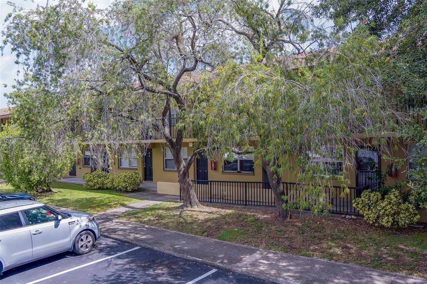 Welcome to 2500 Harn Blvd #F12 in Clearwater — a beautifully updated 1-bedroom, 1-bath first-floor condo that offers comfort, convenience, and an unbeatable location. Perfect as a full-time residence, seasonal retreat, or investment property, this home combines modern upgrades with peace of mind, as it is NOT located in a flood zone.

Step inside through a charming storm door and discover a thoughtfully refreshed interior. The newly updated kitchen is both stylish and functional, making it the perfect space to cook and entertain. Throughout the unit, you’ll find new impact windows (installed in 2024) that provide energy efficiency, natural light, and security. An HVAC system replaced in 2021 adds to the home’s comfort and reliability.

The condo’s first-floor location means no stairs and easy access, with your reserved parking space just steps away — a rare convenience that makes everyday living stress-free.

The community itself offers plenty to enjoy, with a barbecue area for gatherings and close proximity to recreational amenities. Just down the street, you’ll find the popular Morningside Recreation Complex, featuring a pool, fitness center, tennis courts, and playgrounds. For outdoor enthusiasts, the property is only a block away from the Duke Energy Trail, which connects directly to the Pinellas Trail, offering miles of biking, jogging, and walking opportunities.

When it’s time to enjoy the coast, the world-famous white sands of Clearwater Beach are only about 15 minutes away — giving you quick access to one of Florida’s top-rated beaches.

For those considering the property as an investment, the condo allows for leasing with a 30-day minimum rental restriction, providing flexibility while maintaining community standards.

With its prime central location, modern updates, no flood zone status, and desirable community features, 2500 Harn Blvd #F12 is a fantastic opportunity in the heart of Clearwater.

Schedule your showing today and experience all that this move-in ready condo has to offer!