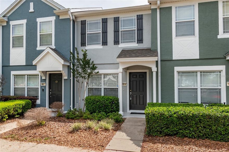 Positioned within the inviting community of Wynchase, this well-maintained 2-bedroom, 2.5-bath townhouse offers comfort, functionality, and low-maintenance living. Built in 2005, the two-story home features over 1,100 sqft of thoughtfully designed space. The main level features an open layout with durable laminate and tile flooring, creating a seamless flow between the living and dining areas. The kitchen is well-equipped with plenty of cabinet storage, matching appliances, additional pantry, and room for a cozy breakfast nook. Sliding glass doors in the living area bring in lots of natural light and open up to the screen-enclosed back patio– ideal for relaxing or enjoying a quiet cup of coffee in the morning. The second level of the home features two spacious primary suites, each with its own private en-suite bathroom. The washer and dryer are also located on the second floor, making it easy to keep up with chores without needing to carry a laundry basket up and down stairs. Wynchase provides residents access to the community clubhouse, fitness center, and pool, which are conveniently located just across the street. Wynchase is located just off of State Route 200, opening up a variety of shopping, dining, and medical options while providing easy access to major roadways like I-75. This townhouse is a great option for those looking for a balanced lifestyle with both convenience and functionality– schedule your showing today!