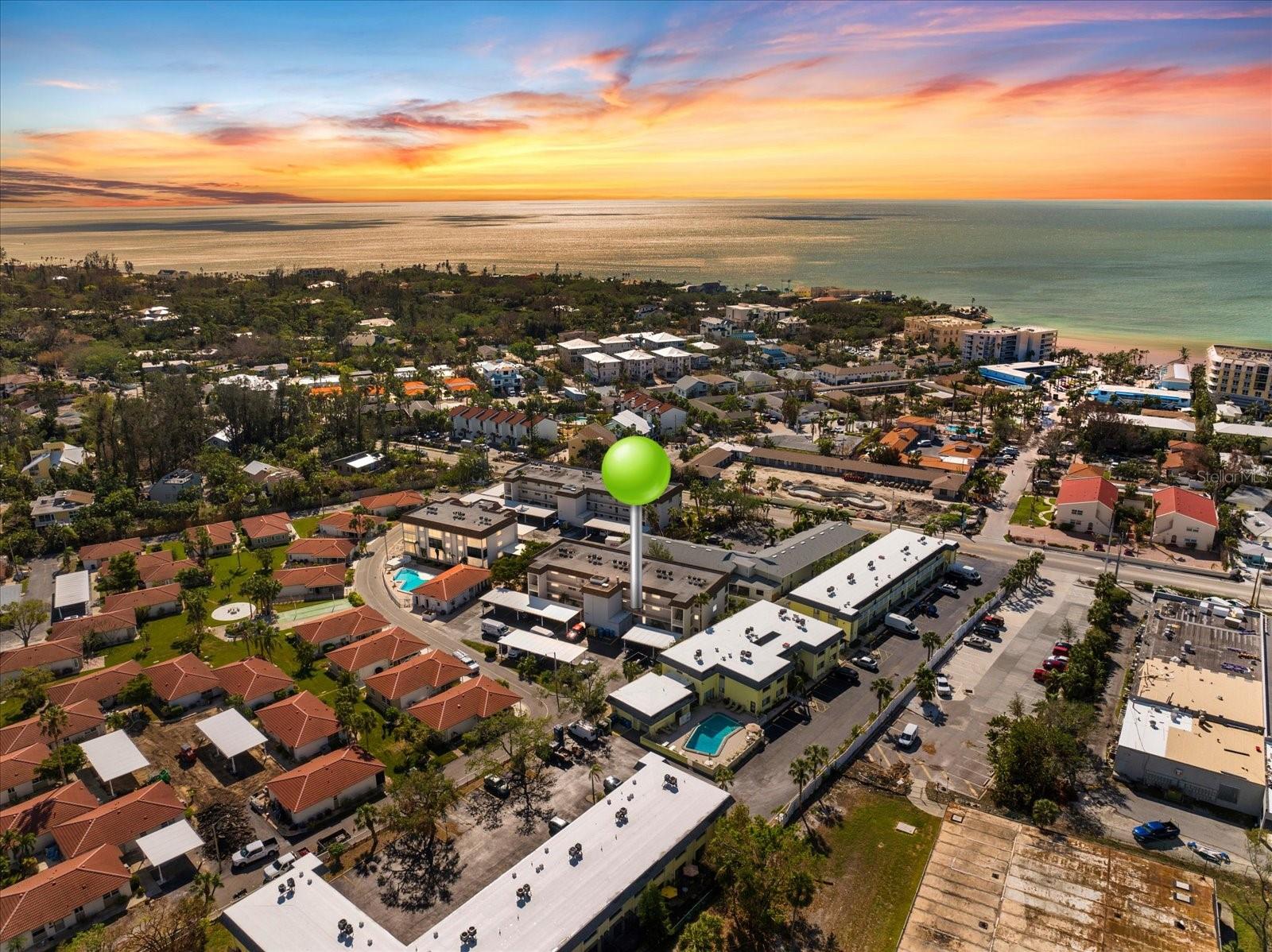 Welcome to Vista Hermosa – a fully remodeled, 2-bedroom, 2-bathroom condo located directly across the street from the world-renowned Crescent Beach on Siesta Key. This second-floor unit (with elevator access) showcases an extensive list of high-end upgrades and thoughtful renovations that make it stand out above the rest.
Step inside to find an impact-rated thermal glass door, porcelain tile in the bathrooms, fresh paint, flat ceilings, LED lighting, and luxury waterproof vinyl flooring throughout. The kitchen has been completely redesigned with solid wood, soft-close cabinetry, quartz countertops, a recessed black sink, designer switch plates, and a coordinated Samsung stainless steel appliance package. A center island with drawers offers added prep space and storage, while the commercial hood above the stove, sleek under-cabinet lighting, and modern fixtures complete the contemporary look.
Both bathrooms have been remodeled with tiled showers, new vanities, updated fixtures, new Panasonic fans, and a Kohler toilet. Other improvements include new baseboards, upgraded outlets, partial new ductwork, a newer HVAC system (4–5 years old), and three impact-rated windows. The bedrooms also feature elegant crown molding, adding a refined touch to these relaxing retreats.
This condo makes for an ideal Siesta Key beach home with incredible accessibility to everything you could want—shops, restaurants, and the white sand shoreline—just steps away. It’s also a fantastic investment opportunity, offering a worry-free experience with no storm damage, on-site management, and covered parking. Enjoy peace of mind, style, and a walkable coastal lifestyle in this beautifully finished condo in one of Siesta Key’s most desirable communities.