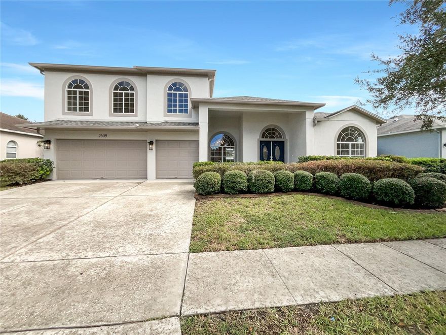 One or more photo(s) has been virtually staged. Luxury Living in Prestigious Stoneybrook Golf Community
Experience refined living in this beautiful 5-bedroom, 3.5-bath, 3-car garage home nestled within the exclusive guard-gated Stoneybrook Golf Community. The thoughtfully designed three-way split floor plan offers privacy and versatility, featuring a spacious primary suite with dual walk-in closets, dual vanities, garden tub, and separate shower. A secondary bedroom functions perfectly as a teen or in-law suite with its own private bath, while the upstairs bonus room with half bath provides ideal space for a home office, media room, or guest retreat.
The chef’s kitchen showcases quartz countertops, a center island, and stainless steel appliances, opening to the main living area with triple sliders that lead to a large screened lanai with pool and spa—perfect for entertaining or relaxing.
Recent 2025 updates include a new roof, HVAC systems, and water heater. Manicured landscaping and high ceilings throughout enhance the home’s elegant appeal.
Enjoy resort-style amenities: 24-hour manned gate, clubhouse, golf course, fitness center, tennis and basketball courts, community pool, and playground. Conveniently located near 528, 417, 408, Waterford Lakes Town Center, top-rated schools, and just 30 minutes from Downtown Orlando, UCF, and the airport.
Schedule your private showing today and discover luxury living at its finest.