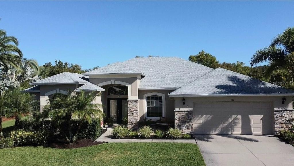 Photo of 316 Royal Bonnet Drive, Apollo Beach, FL 33572 (MLS # TB8440353)