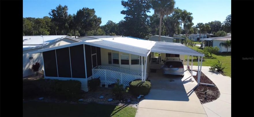 Welcome to 116 Lyonia Ln in the highly desirable 55+ Continental Country Club community in Wildwood, Florida. This well-maintained TURNKEY home offers a comfortable and functional layout designed for easy, low-maintenance living. The interior features bright, open living spaces with plenty of natural light, creating a warm and inviting atmosphere for both everyday living and entertaining guests. Step outside to enjoy a private screened in porch, ideal for morning coffee or unwinding in the Florida sunshine. This property is an exceptional lifestyle in an amenity-rich neighborhood known for its welcoming atmosphere and pride of ownership. Enjoy a prime location with easy access to Florida’s Turnpike, making travel and commuting effortless. Perfectly situated near some of The Villages most popular destinations, this home is just minutes from Brownwood Paddock Square, Eastport, and Middleton, offering endless free entertainment, shopping, dining, and recreational opportunities. From golf courses and walking trails to nearby retail centers, restaurants, and everyday conveniences, everything you could desire is right at your fingertips. Adding peace of mind, the home features a roof with a lifetime warranty, offering long-term value and worry-free ownership. Whether you’re seeking an active lifestyle, a peaceful retreat, or a central location close to it all, this home delivers the perfect blend of comfort, convenience, and community. This is Florida living at its finest.