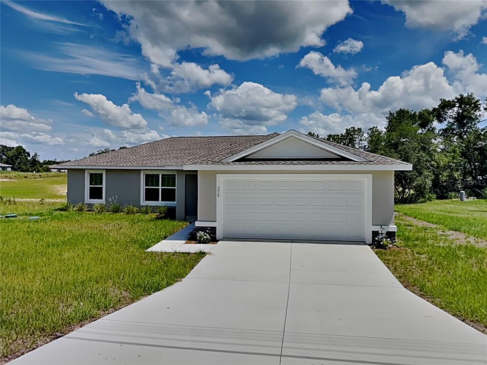 SPECIAL!!! $300 OFF THE 1ST MO RENT - TERMS APPLY
Discover this stunning BRAND NEW 3-bedroom, 2-bathroom home nestled in the vibrant community of Ocala! Featuring a spacious family and dining area with stylish laminate flooring throughout for effortless maintenance. The modern kitchen is equipped with sleek stainless steel appliances, elegant granite countertops, a generous pantry, and a convenient breakfast bar perfect for family meals and entertaining. The large master suite offers a walk-in closet and a private bath with a stand-up shower and dual sinks, providing a luxurious retreat. Additional highlights include a dedicated laundry room, a two-car garage, and an open backyard ideal for outdoor activities and relaxation. Dont miss the chance to make this beautiful home yours!
Resident Benefit Package: $42.00-month. Includes HVAC air filter delivery, Tenant Liability Insurance, Credit Reporting, Tenant Rewards Program, and much more!
This property is eligible for deposit alternative coverage in lieu of a security deposit. For information and enrollment, please contact our leasing team and enjoy a deposit-free renting experience.