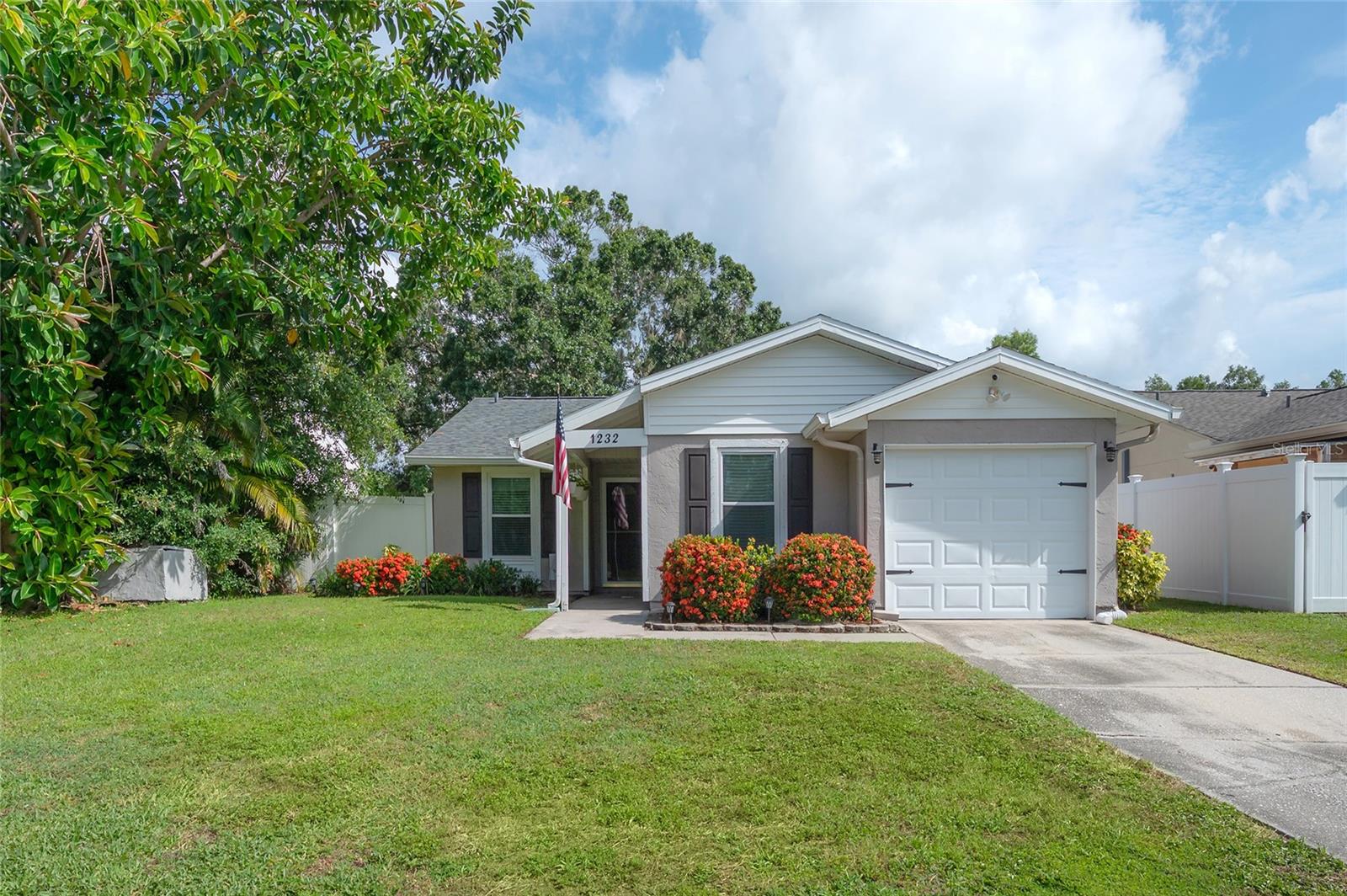 Welcome to a piece of paradise in Forest Lakes, Oldsmar, where peaceful living meets captivating natural beauty! This is a rare package since you have it all in this charming and well-maintained 3-bedroom, 2-bathroom, 1-car garage home with a private and fenced landscaped backyard, a screened patio, a cul-de-sac location, and one of the finest waterfront lots in the community with panoramic views of the lake and the surrounding forest preserve that greet you the moment you walk through the door. Add to this a brand-new and permitted July 2025 roof, and a lot that requires no flood insurance for a mortgage.Enjoy outdoor living year-round with a stunning backdrop of water and greenery view from your screened-in porch with built-in bar, the side deck, the private fishing dock or choose to go on a kayak ride! The beautifully landscaped backyard, fully enclosed with decorative iron picket fencing, offers both serenity and privacy, making it ideal for relaxing or entertaining.Inside the home, a bright and inviting open layout enhances the feeling of being outdoors, with full water views from the living room and one of the bedrooms. Other features include a 2021 50-gallon water heater, newer AC ductwork, water softener and double-paned hurricane-impact windows and a sliding glass door equipped with both shutter mounts and fabric storm protection. The new roof comes with a 7-year warranty for workmanship and a lifetime limited manufacturers warranty for the shingles, both warranties transferrable to the new homeowner. The Forest Lakes community offers exceptional amenities for just $35 HOA per month, including a pool, fishing pier, tennis, basketball, and handball courts, a playground, and a picnic area. While you may never want to leave this charming oasis, you are conveniently located near shops, top-rated entertainment in Oldsmar, and have easy access to Tampa, Palm Harbor, Dunedin, and Safety Harbor.This is more than a home—it’s a wonderful escape, a lifestyle, offering comfort, nature, and convenience in one perfect package. Join for a viewing and be delighted!