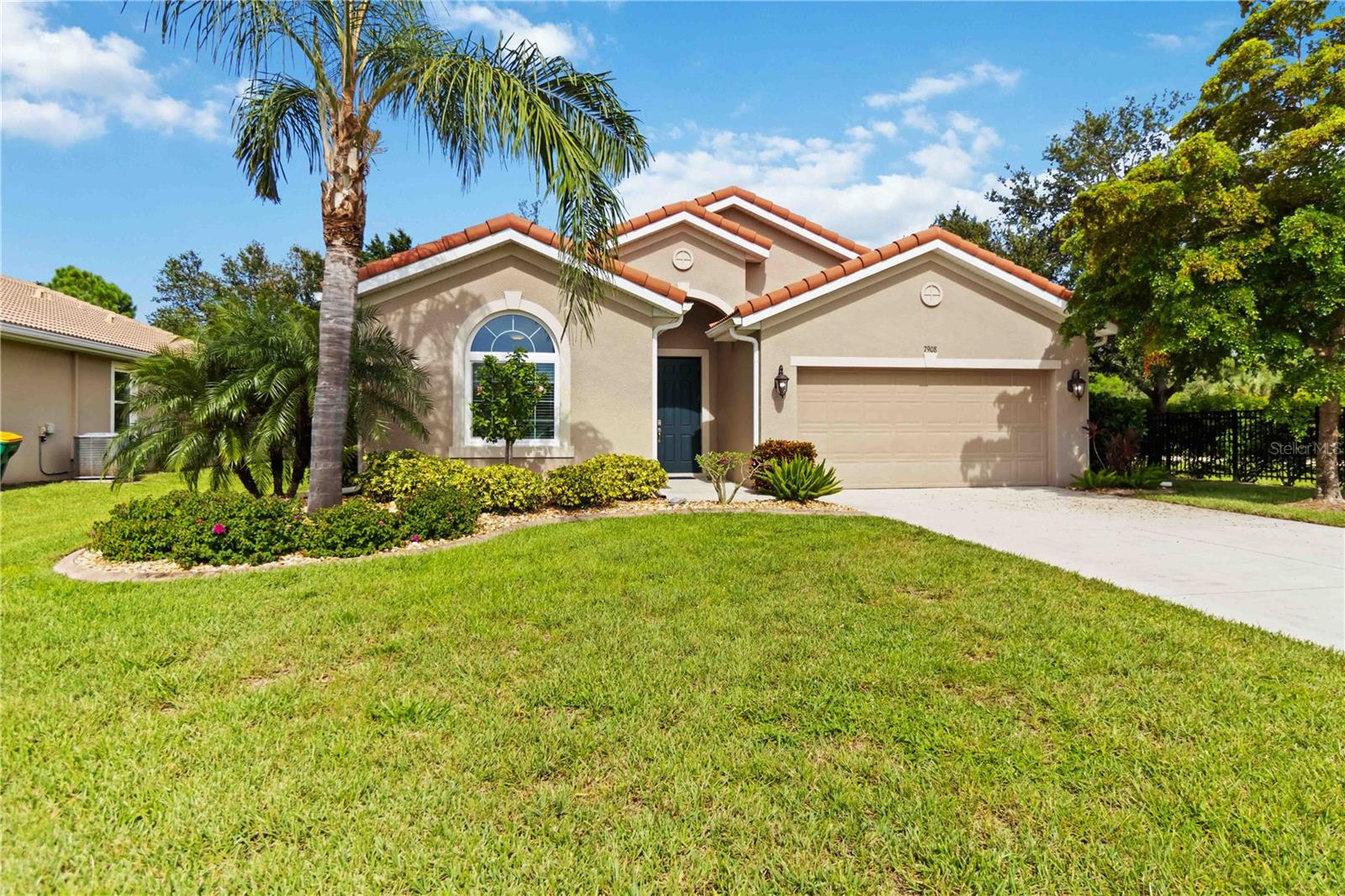 Welcome to this meticulously maintained 3 bedroom, 2 bathroom home in the sought-after gated community of Waterford Estates! This move in ready home has the option to come turnkey furnished. This beautiful home includes a 2023 tile roof, reverse osmosis at kitchen sick and whole home water softener system. The large primary bedroom offers a walk-in closet and ensuite bathroom with dual sinks, large soaking tub and tile shower. The laundry room has plenty of storage and a sink for your convenience. Enjoy the Florida weather in the screened in lanai which leads to a stone patio overlooking lush landscaping with irrigation system. This home is fully protected from hurricanes with a front impact window and easy to use hurricane accordion shutters throughout! In the community itself, you can enjoy 2 heated resort style pools, clubhouse with fitness center meeting rooms and billiards, as well as tennis and pickleball courts, bocce ball, and scenic walking trails! Close to Punta Gorda airport, golf courses, and the lively downtown area that includes numerous restaurants, farmer’s market, and shopping!