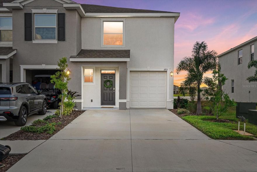 LARGEST townhome floor plan in Star Farms! Listing at the SAME price they purchased it for last year, "Seller's loss, Your gain!" With 13K in upgrades, including gorgeous, modern flooring covering staircase and entire 2nd floor. NO CARPET anywhere! New classic backsplash installed! Why wait for new construction and add those expenses yourselves when this one is already done for you? You have to see this SHOW-STOPPER before it's gone! The open concept plan with guest bath on bottom floor with gorgeous pond view in your back yard! All rooms located upstairs so the bottom is solely for entertaining. Primary suite has TWO separate closets, no sharing required :) and the other two bedrooms share a full bathroom shower/tub combo. Enjoy a little sanity with a private loft area upstairs for reading a book or just hiding away. Literally walk to the onsite K-8 school. This rich amenity community is why everyone loves Star Farms! Golf Simulator? WHAT? Resort style pool, fully gated and only 15 mins to UTC. You won't be lacking for things to do here...that's for sure! The VALE floorpan has been discontinued, making it the LARGEST Townhouse floor plan available in the community. Enjoy the end unit and a back Western exposure to see the sunsets. Walls have extra noise barriers separating them..so no worries there! All bedrooms are upstairs so all your entertaining is on lower level. The color of the new flooring will be sure to lure you to this property above the others. You must see this one!!