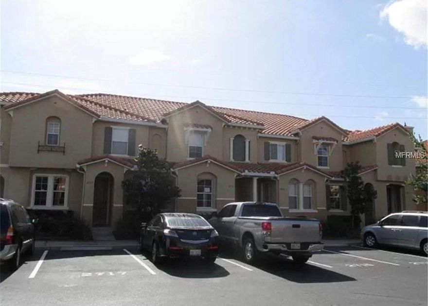 Exceptional opportunity in one of Kissimmee’s most desirable locations! This spacious 3-bedroom, 3-bath townhouse-style condo offers 1,187 sq. ft. of thoughtfully designed living space just minutes from Disney theme parks, major attractions, shopping, and dining—yet tucked away in a quiet, private community.

The home features a fully equipped kitchen, in-unit washer and dryer, hardwood and tile flooring throughout, and generously sized bedrooms that provide comfort, privacy, and flexibility for a variety of living needs. With central air, forced air heating, and off-street parking, every detail is designed for easy, low-maintenance living.

Residents enjoy access to a community pool, perfect for relaxing and unwinding year-round. Offered unfurnished, this property is an excellent option for corporate housing as well as short- or long-term rental opportunities, making it both versatile and highly appealing.

A rare combination of space, location, and value in the heart of Kissimmee—properties like this do not last. Schedule your showing today and secure a home that delivers both comfort and convenience.