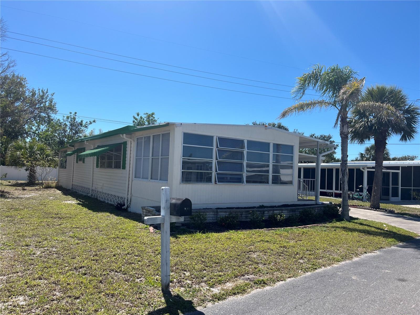 Handy man Special, a great lot on the outside of the park, New carport after Ian. With some TLC you can have a great home.
Venice Isle is the premier resident owned over 55 Mobile home Park in Venice. There are close to 1000 homes with the most active residents. There is always something going on for you to do. We have many Park gatherings and first rate shows on site. The Park has every amenity you can imagine. Come take a walk through both of our 2 clubhouses and make yourself at home. The Park has 2 tennis courts, a fitness center, 2 heated pools, 2 hot tubs, saunas, putting greens, shuffleboard, Bocce ball, miniature golf, art rooms, pool room, TV lounges, card rooms, library, horseshoes, ceramic kilns, 2 huge ballrooms, Sunday services and much more!