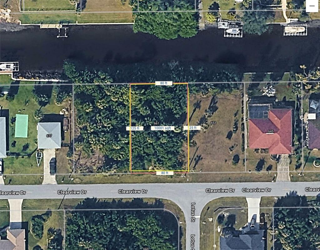 Photo of 661 Clearview Drive, Port Charlotte, FL 33953 (MLS # C7522510)