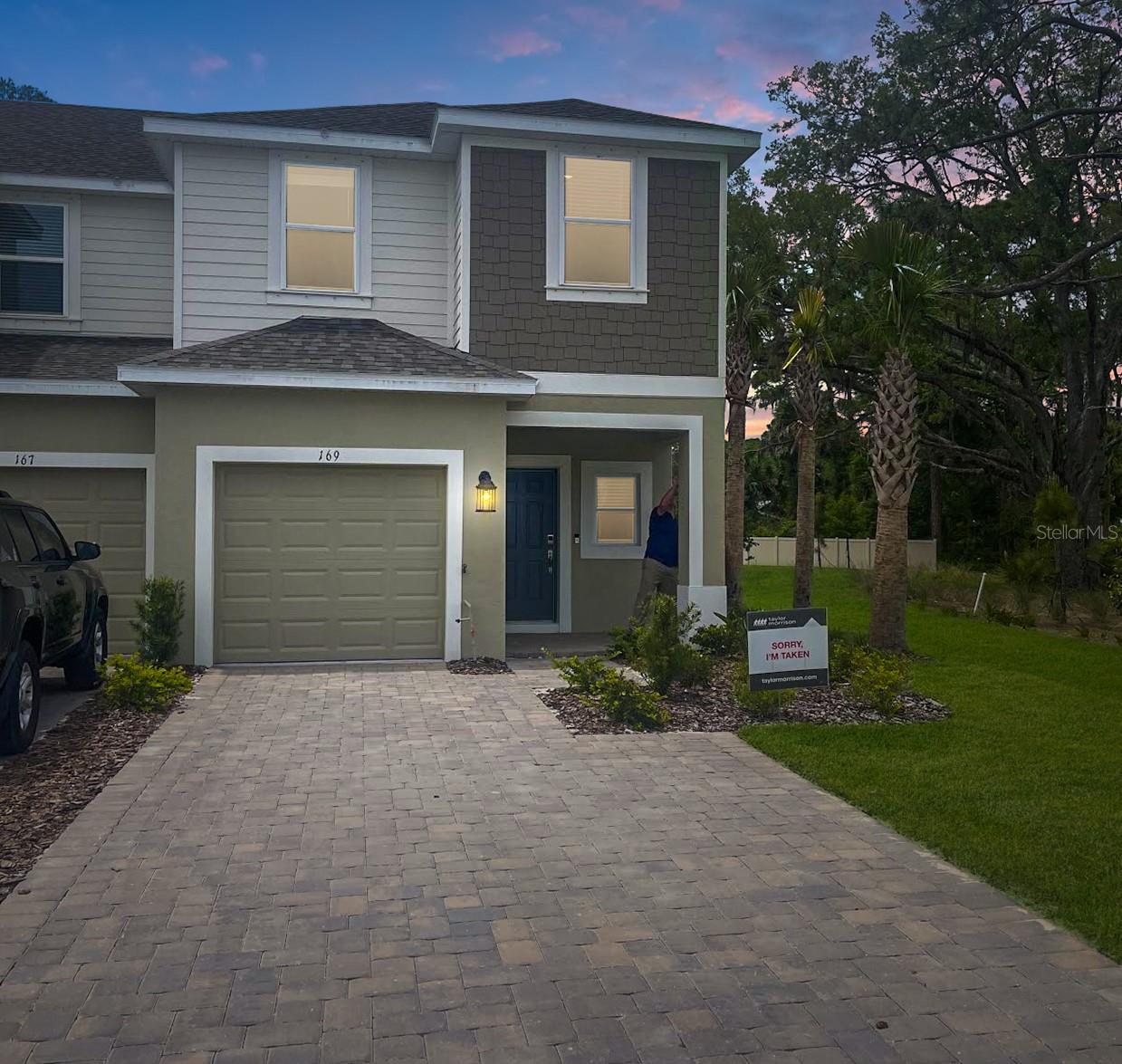 Brand New Corner Unit Townhome
Discover Florida living at its finest at Riverfront Townhomes in Edgewater. Whether you’re relaxing on the observation deck, strolling through the certified butterfly garden, or letting your pup play in the dog park, this community is designed for nature lovers and outdoor enthusiasts.
Enjoy gentle river breezes and a peaceful backyard—perfect for soaking in the coastal lifestyle. Inside, all three bedrooms and the laundry room are located upstairs for convenience, while the open-concept kitchen downstairs flows seamlessly into the backyard through sliding glass doors, ideal for indoor-outdoor living.
Tile flooring in the main areas offers durability and easy upkeep, while plush carpet adds comfort to the bedrooms. Be the first to live in this beautifully designed, spacious townhome featuring stainless steel appliances—including a refrigerator—plus a washer and dryer, a convenient half bath downstairs, and two full baths upstairs.
Perfectly located near beaches, lakes, restaurants, medical facilities, and more.