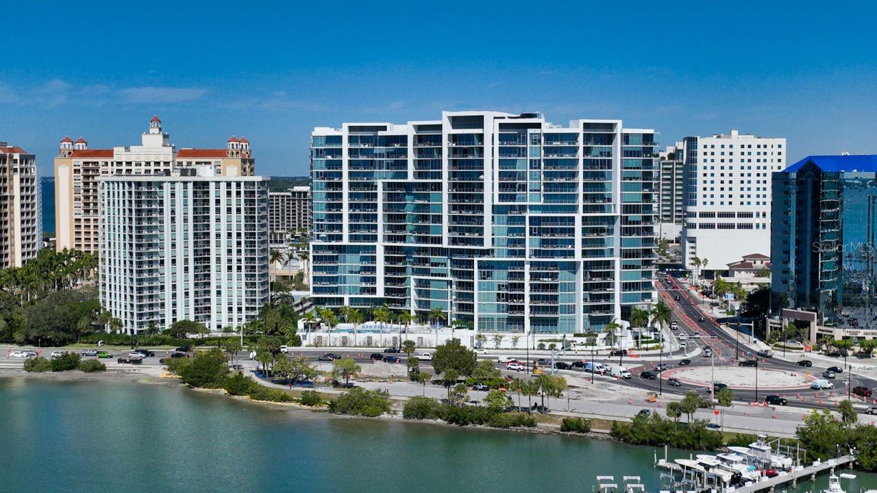 Beautiful 2 Bedroom, 2.5 bath unit at the Vue offers unparalleled lifestyle, where luxury living and social splendor converge to create an extraordinary experience. In addition to having and active social committee, the building emits coastal elegance and unmatched convenience, and each day begins with breathtaking sunrises and concludes with mesmerizing sunsets. Ascend to your personal sanctuary with the convenience of a semi-private elevator, setting the stage for a life of refined comfort. This upgraded 6th floor unit features 24-hour Concierge and VALET Parking with 2 parking spaces. The Vue is just a short stroll away from the eclectic cultural allure of downtown Sarasota, while the world-class shopping dining and beaches of Lido Key and St. Armand’s Circle are just minutes to the west. The residence features dramatic 10' floor-to-ceiling glass that is perfectly matched by bold, luxurious, contemporary interior, gourmet kitchen and primary suite. Resident's only amenities include a state-of-the-art fitness center, club lounge, board room and an area for hosting. The building is well maintained, with an active HOA and fully funded reserves. View, location, walkability, luxury and convenience.
Buyers and/or Buyers Agent to verify all pertinent information, including room sizes, as they may be approximate. All Association information should be verified with Property Management Company or Association. Information deemed reliable but not guaranteed.