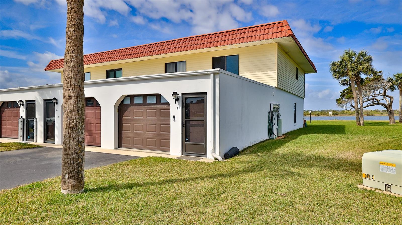 Completely redone Condo with direct ICW frontage. Sunsets will be amazing. Beach nearby. Located south Flagler Beach. So it is close to Ormond Beach. This unit is a must see. Quiet neighborhood. Laundry in garage. Watch the Dolphins and manatees play and yachts going by in a very natural and serene settings.