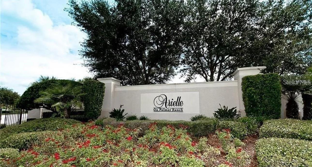 New A/C installed 11/2024! Enjoy the serenity of the gated community of Arielle in Palmer Ranch, offering a 3/2, 2 car garage town home.
Beautiful balcony Lakeview from the screened lanai which can be accessed from the master bedroom or the kitchen. Tons of natural light, neutral color throughout which complements any palette. Full size washer/dryer, ceiling fans and a newer water heater. Split floor plan, eat in space in the kitchen as well as an extra space off the kitchen perfect for an office. Plenty of shopping near by, your local Walmart grocery store, WaWA for your afternoon smoothie. Detweiler's is a short drive away. Quick 3 minute drive to i75 for a day trip to Tampa or south to Waterside Shops! Call today to schedule your showing!