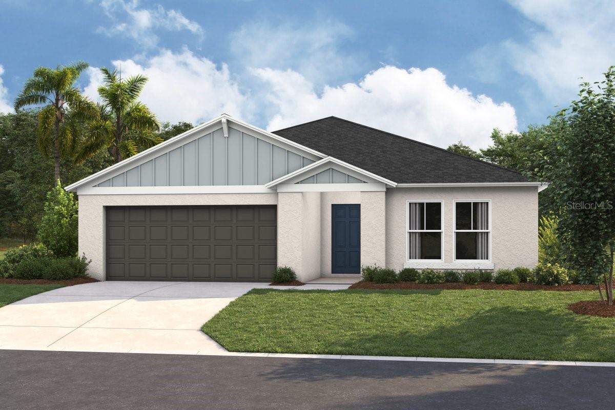 Under Construction. BELOW MARKET INTEREST RATES with use of Seller's Preferred Lender. Meet the Esperanza, a single-story, multi-generational home designed for modern living with flexibility and comfort. This 4-bedroom, 3-bathroom, 2-car garage home features a separate multi-gen suite with its own bathroom and kitchenette, ideal for extended family or guests. The spacious layout offers distinct areas for gathering and relaxing, including an open-concept living and dining space paired with a thoughtfully designed kitchen featuring quartz countertops, stainless steel appliances, and smart home technology for everyday convenience. With smart design and stylish touches throughout, the Esperanza balances independence and togetherness, providing room to grow—together.
Perfectly tucked off US-27 and just minutes from I-4, with easy access via Holly Hill Road 3, you’re only 10 minutes from Posner Park and 20 from Lake Eva Community Park. At Wynnstone, you’ll experience a fresh take on laid-back living, with all the right perks just around the corner—including a pool, cabana, playground, and dog park.
Images shown are for illustrative purposes only and may differ from actual home. Completion date subject to change. Contact or make an appointment for more details on interest rates.