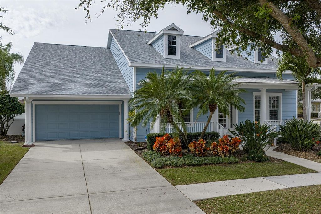 Photo of 5252 Brighton Shore Drive, Apollo Beach, FL 33572 (MLS # O6370979)