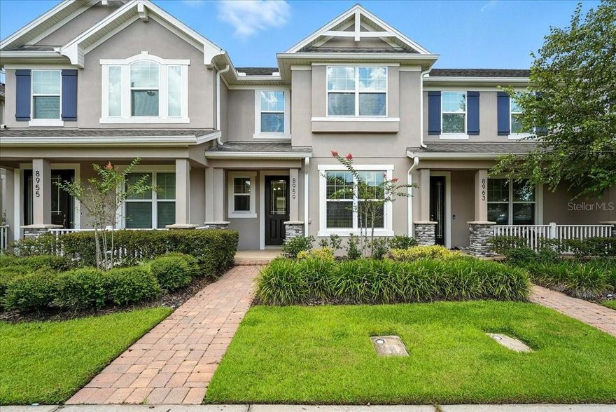 This beautiful 3 bedroom, 2.5 bathroom townhome is located in Lake Nona’s desirable Randal Park community, placing you at the center of Orlando’s thriving hub for wellness, recreation, education, and culture. Enjoy access to scenic walking and biking trails, a sparkling community pool, gym, dog park, playgrounds, and more. A paved walkway leads you to a welcoming foyer and opens into a spacious main living area seamlessly connecting the family and dining rooms. The lovely kitchen features stainless appliances, a breakfast bar, and abundant cabinet space, ideal for daily meals or entertaining. Upstairs, the primary suite delights with a tray ceiling, dual sinks, walk-in closet, and separate garden tub and shower. Two additional bedrooms and a convenient upstairs laundry closet complete the well-designed layout. Step outside to your private rear courtyard, perfect for relaxing or hosting gatherings, which leads to the detached 2-car garage. Families will love the educational opportunities in the top-rated Lake Nona school zones, Sun Blaze Elementary, Innovation Middle, and Lake Nona High School. Schedule a showing or submit an application online.
All Real Property Management & Realty residents enjoy convenience and well-maintained homes, with our safe and secure online portal where you can submit maintenance requests and pay online with multiple payment options, and a 24/7 emergency maintenance response team. Please note the listed amenities may not be accurate.