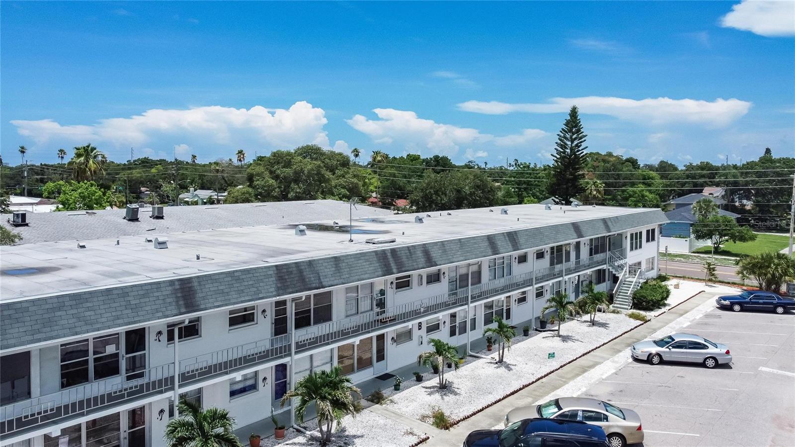HUGE PRICE REDUCTION!!! A beautifully renovated, second-floor condo in a 55+ community of Clearwater! Extremely well-maintained 2nd floor unit with an enclosed sunroom that adds to the heated square footage. The condo boasts an open, airy floor plan with tons of storage. Enjoy the vibrant lifestyle of Clearwater with easy access to dining, entertainment, and shopping. The home is walking distance to Coachman Park and just a short drive to the world famous Clearwater Beach. Don't miss this chance to be in the heart of this beautiful beach town!
