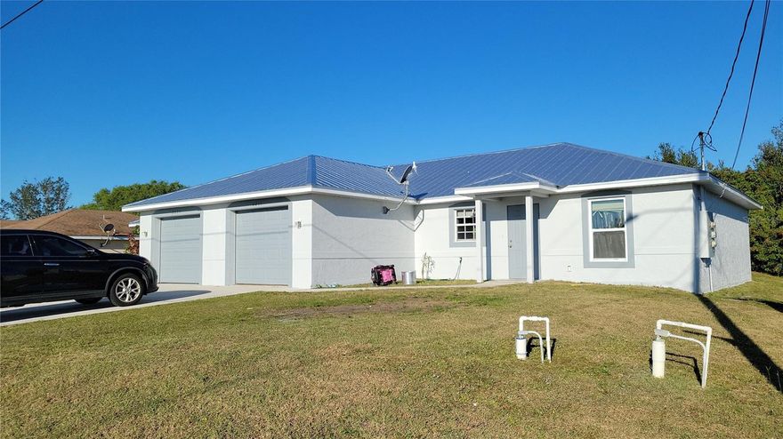 This property for sale consists of two units, sold as-is. Located at 2009 / 2211 Daniel Ave. N, you can live in one unit and rent out the other, or use it as an investment property. The property is in good condition and located in the heart of LEHIGH ACRES. Each unit has 2 Bedrooms, 2 Bathrooms. The entire property is for sale, 2209 and 2211 Daniel Ave N, Lehjigh Acres, FL 33971