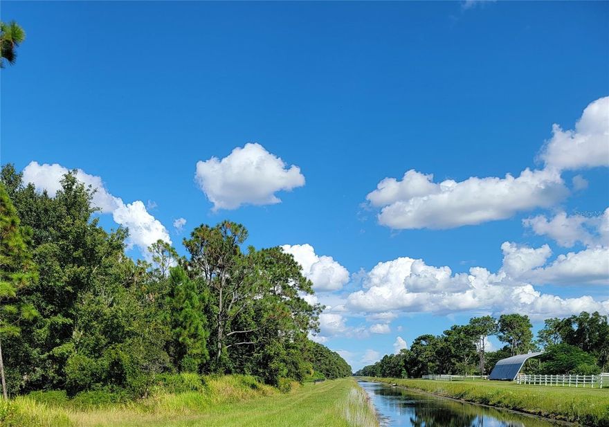 The perfect place to build your Florida Dream Home!  This wooded lot that runs along a cleared canal for drainage gives you the nature of beauty while close to highways, the Orlando airport and shopping.