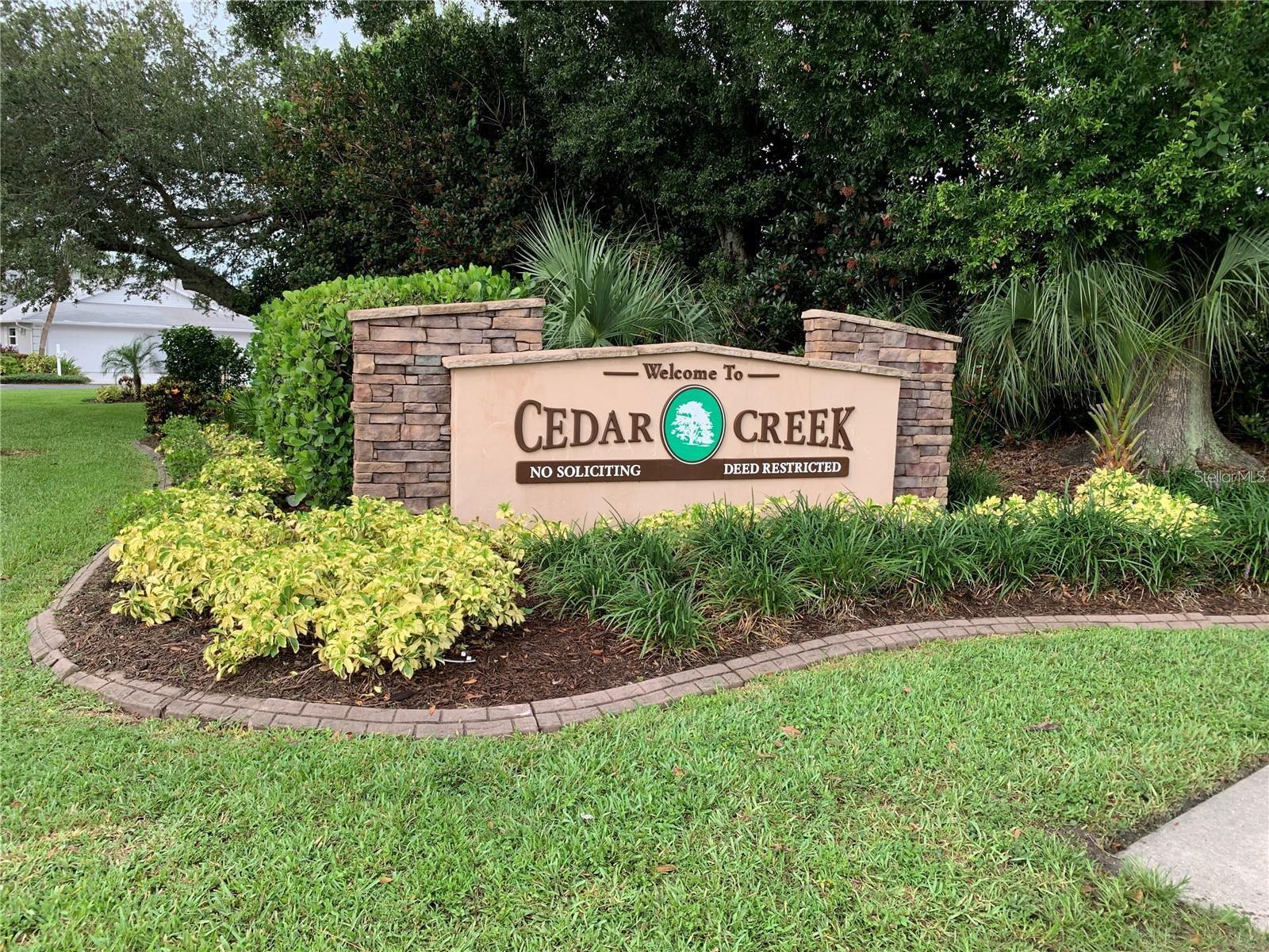 CEDAR CREEK - Residential Lease