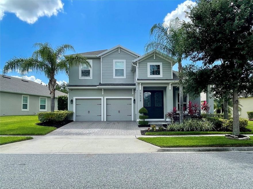 Spacious New Two Story Charming Home in the Overlook at the Hamlin Estates (Horizon West / Hamlin). This luxirious private property has is all as a Smart Home should. She is a renter's dream who is looking for that comfy homey feel. This gorgeous 2 Story Resort like Gem comes with heated pool, waterfall, bubbler, and IAqualink. She boast 4 bedrooms, 2.5 baths and a den and sits on a lakefront view. She also comes with a 1,200 sqft resort like lanai / pool area with complete privacy and tranquility. I really do not think she will last so call asap!