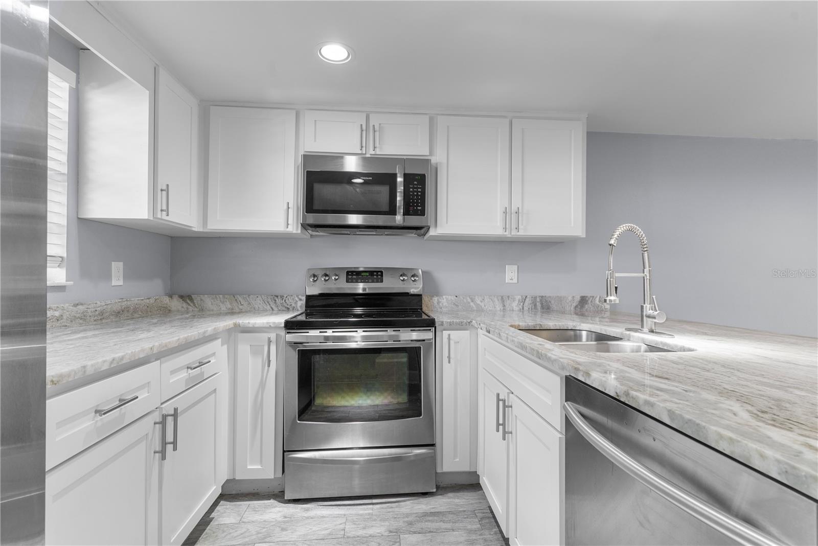 Welcome to this beautifully renovated home in the highly sought-after Carrollwood area—move-in ready and thoughtfully designed for modern living. This spacious residence features a generously sized second bedroom that can comfortably accommodate two queen-size beds, making it ideal for shared living, a guest room, or a home office.
Every inch of this home has been meticulously updated with no expense spared. Upstairs showcases brand-new luxury vinyl flooring throughout, offering a sleek, carpet-free, and low-maintenance lifestyle. Downstairs is finished with elegant porcelain tile, and both bathrooms have been completely renovated with contemporary ceramic tile walls and all-new fixtures, creating a clean and stylish finish throughout.
The kitchen has also been fully remodeled with brand-new cabinetry, countertops, and stainless steel appliances, providing a fresh and functional space perfect for everyday living or entertaining. A new roof, installed just last year, offers added security and peace of mind to future tenants.
Freshly painted from top to bottom, the home includes a brand-new washer and dryer for added convenience. Two private parking spaces are located directly in front of the unit, and the screened-in patio opens to a well-maintained grassy area that’s ideal for all your favorite outdoor activities or for pets to enjoy. All exterior landscaping maintenance is included in the lease, adding to the carefree lifestyle this home offers.
Located just minutes from top-rated schools, shopping centers, dining, and major highways, this home provides both comfort and convenience in one of Tampa’s most desirable neighborhoods. Rent terms require the first month, last month, and a security deposit. All applicants must pass a background and credit check, and renters insurance is required.
Don't miss your chance to call this stunning Carrollwood home your own—schedule a showing today.