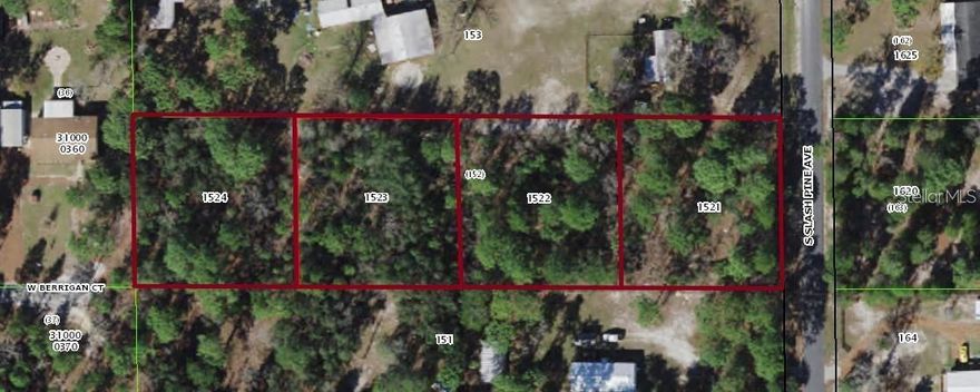 Are you looking for seclusion & privacy, but still want a paved road?  These 2 hidden gems are set just off the paved road to give you easy access, along with the added privacy of another lot to provide a barrier between you & the road.  
Are you looking to build a mini family compound?  With 2 adjoining lots available & the freedom to choose your own builder & timeline, you can build your dream!  Plus, NO HOA or CDD Fees!
Each lot is 0.6 Acres.  Both lots total 1.2 Acres. No timeline to build (Build now, or in 20 years, there are no restrictions). Yellow line along North end of property designates the easement.  Minutes to US 19 & the future SunCoast Expressway extension for easy access.