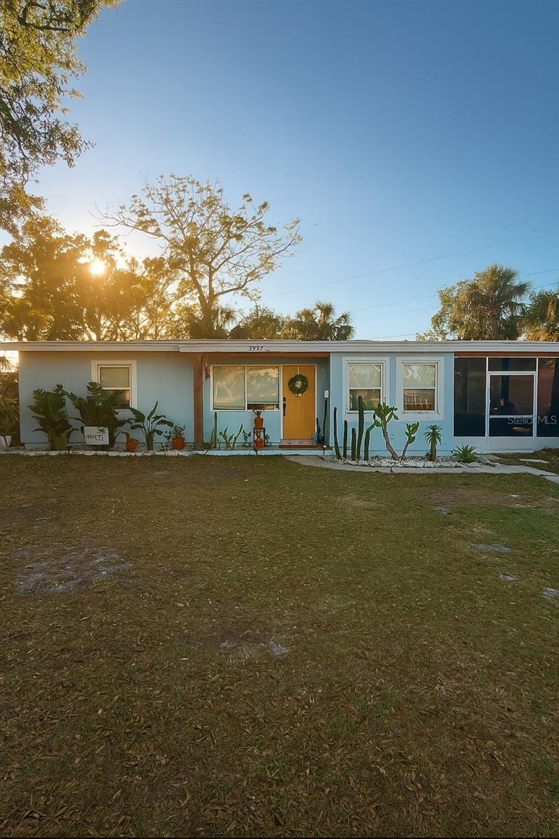 Welcome to your charming, well-maintained retreat on Coquina Key! This 3-bedroom, 1-bathroom single-family home offers 1,076 square feet of comfortable living space on a spacious 10,000+ square foot corner lot. Featuring high ceilings, an open floor plan, and modern touches throughout, this home is perfect for relaxed Florida living. The updated kitchen includes a range, microwave, refrigerator, dishwasher, and plenty of room to cook and gather. Each bedroom has unique storage features—dual closets in the primary, a walk-in closet in one, and built-ins in another. Enjoy your mornings on the screened-in porch or unwind in the fenced backyard surrounded by mature landscaping. Pet-friendly with approval, this property welcomes your furry friends with space to roam. Located on the desirable Lewis Island neighborhood of Coquina Key—just minutes from downtown St. Pete, waterfront parks, shopping, and restaurants. Offered at $2,650/month, unfurnished. Available now!