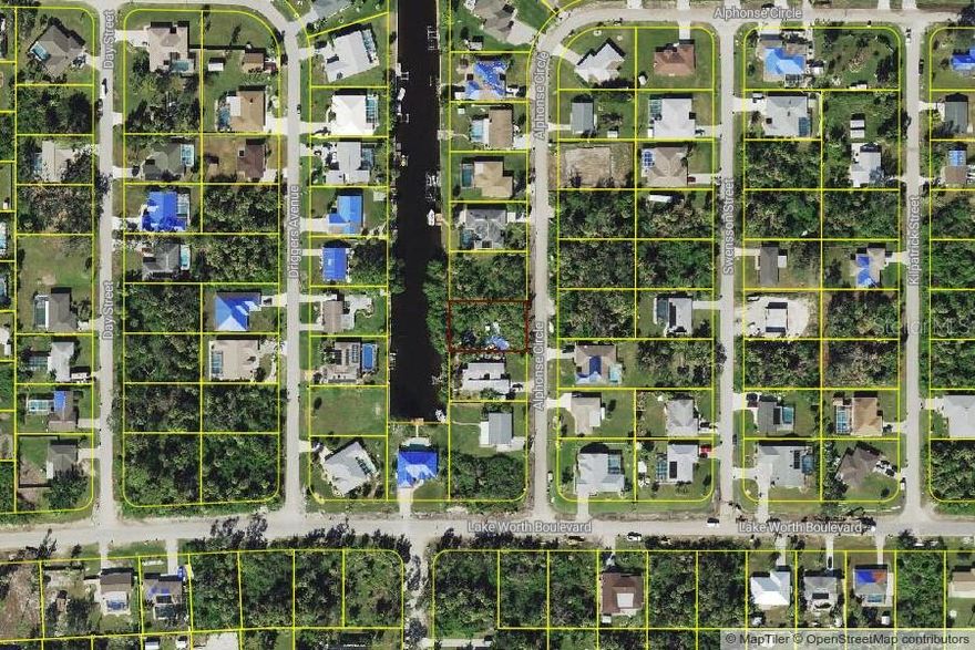 Waterfront lot just minutes to Charlotte Harbor. Build your beautiful new home on this lot and have the boater's dream.
City water is available. Centrally located to EVERYTHING...US-41, I-75, schools,  restaurants, grocery, retail shopping and best of all....stunning gulf beaches, world class fishing, boating, and a multitude of golf courses!