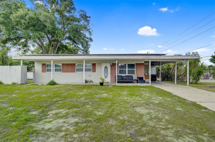 Welcome to this beautifully updated 3-bedroom, 1-bath single-family home in Orlando with no HOA! Enjoy a bright and open layout featuring durable laminate flooring, a modern kitchen with solid surface countertops, and stainless steel appliances including a refrigerator, range, and dishwasher. The home includes a covered carport, built-in closets in all bedrooms, and central air conditioning for year-round comfort. Located near schools, shopping, and major roadways, this home offers convenience and space in a quiet residential neighborhood. Available now — schedule your showing today!