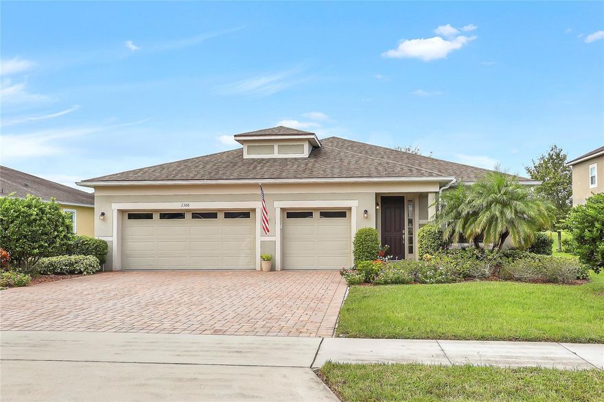 Welcome to your dream home, ideally located in the heart of DeLand! This beautifully kept 3-bedroom, 2-bath residence features a versatile office or den and a spacious 3-car garage—perfect for extra storage or hobbies. Step into an open-concept living area with high ceilings and elegant finishes, complemented by a gourmet kitchen equipped with stainless steel appliances, granite countertops, and ample cabinetry for all your needs.
The primary suite offers a relaxing retreat, complete with 2 generous walk-in closets and a luxurious en-suite bath. Additional bedrooms provide flexibility for family, guests, or a dedicated workspace.

Expansive stackable 4-panel sliding doors blur the line between indoors and out, leading to an inviting enclosed porch designed for year-round enjoyment. Beyond the private backyard, you’ll discover open green space, offering a peaceful backdrop and plenty of room for relaxation. Explore the community’s scenic walking trails or cool off in the sparkling community pool—perfect for enjoying the Florida sunshine.
Nestled in one of DeLand’s most sought-after neighborhoods, this home is minutes from shops, dining, Blue Springs State Park, Stetson University and easy access to I-4.
Don’t miss your chance to make this exceptional home yours—schedule your private tour today and discover everything it has to offer!